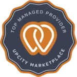 Upcity Top Managed Provider Badge